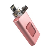 Pendrive Usb OTG 4 en 1 para Iphone, Android, tipo c, 16gb, 32gb, 64gb