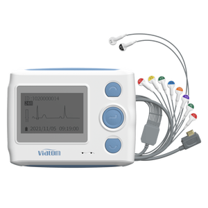 Moniteur Holter <span class=keywords><strong>ECG</strong></span> portable Viatom Th12, surveillance ambulatoire de la fréquence cardiaque sur <span class=keywords><strong>24</strong></span> <span class=keywords><strong>heures</strong></span>, moniteur cardiaque dynamique, appareil <span class=keywords><strong>ECG</strong></span> à 12 canaux - Product Image 1