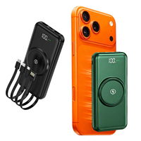 Nouveauté 2026 Échantillons Gratuits Produits Banque d'alimentation magnétique sans fil portable 20000 mAh Charge rapide pour iPhone Sans fil 10000 mAh