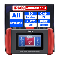 Outils de diagnostic XTOOL InPlus IP608 pour voitures, outil automobile complet, scanner OBD2, identification automatique du VIN, plus de 30 réinitialisations, mise à jour gratuite, PK CRP129