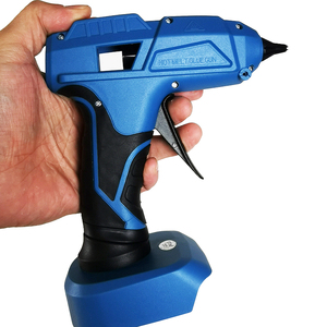 Milw 20V Bateria Hot-Melt Glue <span class=keywords><strong>Gun</strong></span> Cordless DIY Ferramenta Elétrica para Casa e Escritório única interface de temperatura recarregável - Product Image 5