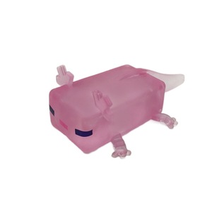 Jouet anti-stress Axolotl rose à pixels, bloc souple transparent, jouet sensoriel animal, nouveauté amusante pour fêtes et cadeaux - Product Image 5