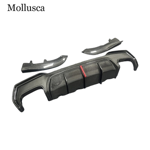 Difusor Trasero de Fibra de Carbono Estilo Serie 4 G22/G23, Labio de Parachoques Trasero 2020-2025 - Product Image 4