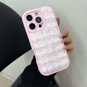 Cover posteriore in peluche stile INS per <span class=keywords><strong>iPhone</strong></span> 17 Pro Max, morbida e carina, accessori per cellulari, custodia per <span class=keywords><strong>iPhone</strong></span> 11 12 13 <span class=keywords><strong>14</strong></span> 15 - Product Image 6