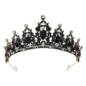 Diadèmes en cristal pour femmes, diadèmes et couronnes de mariage pour femmes, diadèmes pour fête d'anniversaire, <span class=keywords><strong>couronne</strong></span> de princesse, accessoires pour cheveux - Product Image 4