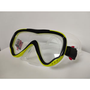 Lunettes de natation en silicone pour enfants Masque de plongée étanche anti-buée HD Lunettes de plongée pour enfants à grand cadre Strep pour masque de plongée - Product Image 2