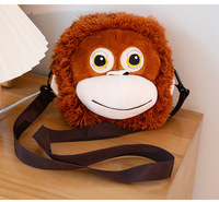 Peluche Gorille à longs bras, jouet en coton PP super doux, poupée suspendue pour rideau d'anniversaire pour enfants