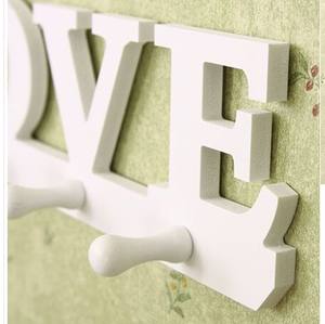 ผนัง LOVE 4 ตะขอหน้าแรกตกแต่งผนังติดผนัง <span class=keywords><strong>Coat</strong></span> <span class=keywords><strong>Rack</strong></span> - Product Image 6