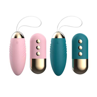 Sexspielzeug für Frauen 10-Gang Kabelloses Vibrierendes Liebes-Ei USB Fernbedienung Vibrator-Ei