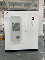 Batterie industrielle LiFePO4 500 kWh ESS avec armoire haute tension 100 kW à refroidissement par air pour l'égalisation des pics de consommation solaire en Europe