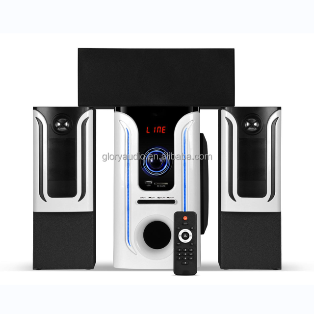 3.1 CH Popular Design Home Theatre System with USB Interface Hi-Fi Stereo Subwoofer & Multimedia Speakers