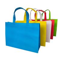 Bolsa Ecológica Reutilizable, Biodegradable, Personalizable con Logotipo, de Tela No Tejida, para Compras