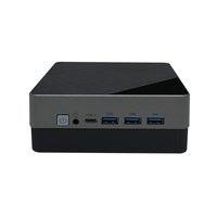 Mini PC 2C4T DDR3 16GB RAM MÁXIMA, 2 Ranuras M.2 2280 NVMe PCIe X4 SSD, 2 LAN 1G, Wifi 6, BT, Win11, 3 Pantallas, 2 HD, 3 USB3.0