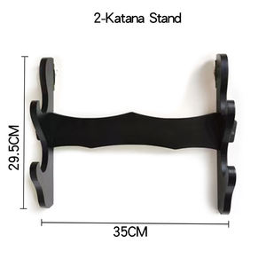 <span class=keywords><strong>Support</strong></span> d'épée en bois à montage <span class=keywords><strong>mural</strong></span>, <span class=keywords><strong>support</strong></span> d'épée de samouraï, présentoir - Product Image 3