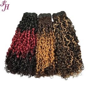 Extensiones de Cabello Humano Virgen Brasileño con Cutícula Alineada de Doble Trama, Rizado Funmi Pixie, de 10 a 22 Pulgadas - Product Image 1