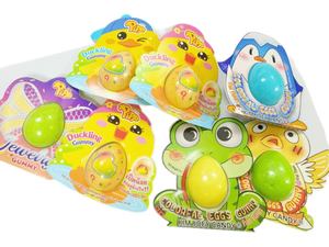 Usine <span class=keywords><strong>de</strong></span> confiseries exotiques halal ovipare en forme d'<span class=keywords><strong>oeuf</strong></span> épices gommeuses saveur d'herbes multicolores 10g/pièce sac emballage FLY - Product Image 5