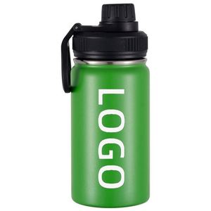 Bouteille d'eau sport isotherme en acier inoxydable 12 oz, isolation sous vide 12-24h, design minimaliste écologique, vente en gros - Product Image 2