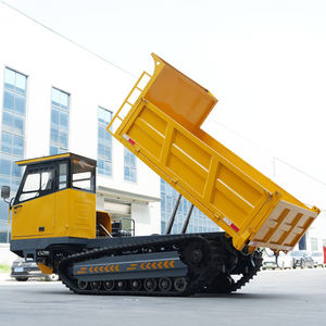 Бесплатная доставка новый гусеничный самосвал строительная техника 8 тонн гусеничный транспортный самосвал Многофункциональный фермерский гусеничный самосвал - Product Image 4