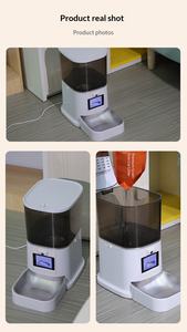 Distributeur <span class=keywords><strong>de</strong></span> nourriture intelligent WiFi pour chats, chiens et <span class=keywords><strong>chatons</strong></span>, 6L, avec caméra HD, contrôle par application, contrôle des portions, bols en acier inoxydable - Product Image 5