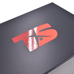 Custom High-End Luxury <b>Gift</b> Packaging <b>Boxes</b> High Quality <b>Black</b> Paper Liner Sponge Type Matt Lamination Premium Embossing - Product Image 2
