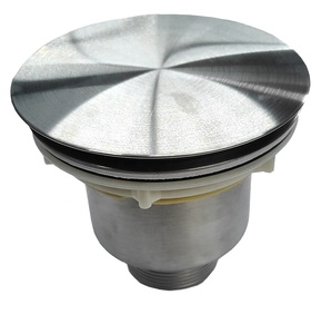 114 Mét Đường kính lưới lọc thép không gỉ <span class=keywords><strong>Siphon</strong></span> với Big bìa cho bồn rửa nhà bếp - Product Image 3