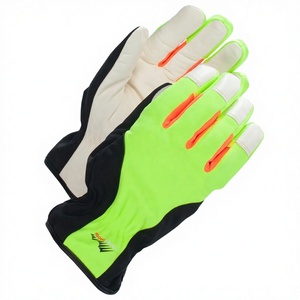 Guantes Térmicos de Invierno y Esquí de Cuero Premium de Alta Visibilidad, Cálidos, Duraderos, Impermeables y Transpirables, Ecológicos para Uso Diario - Product Image 1