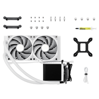 Nouveau TRYX PANORAMA 240 3D AMOLED affichage 2K écran Rotabale CPU refroidisseur d'eau pour PC de jeu refroidissement AIO CPU refroidisseur avec écran