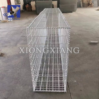 Mur de soutènement en gabions soudés, cage en gabions soudés pour la prévention des chutes de pierres