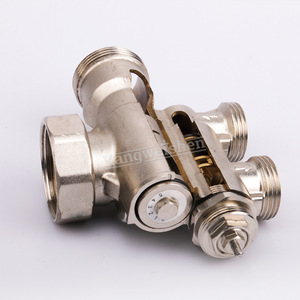 Válvula mezcladora termostática DN25 con estructura reguladora para accesorios de sistemas de calefacción por suelo radiante - Product Image 5
