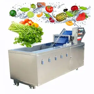 Machine à laver les légumes, ligne de traitement des fruits à ultrasons