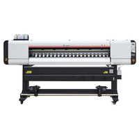 Imprimante numérique textile grand format Locor Deluxejet 6 pieds 180 cm, imprimante à sublimation pour tissus, machine à imprimer sur vêtements, traceur 4 têtes I3200