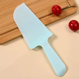 סיטונאי כלי עוגת פלסטיק חד פעמיים-סכיני עוגה אחת וחתך למסיבות יום הולדת - Product Image 6