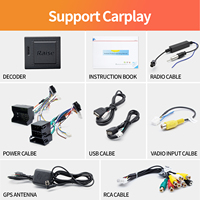 Lecteur multimédia de voiture Android 2 din 7 pouces écran tactile de voiture Android stéréo Gps Radio pour Volkswagen Golf Skoda Passat voiture