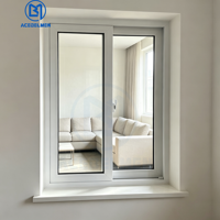 Fenêtre coulissante moderne en PVC, coupe-vent, insonorisée, double vitrage, pour maisons, hôtels, appartements, villas