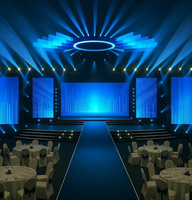 Panel LED RAYBO P0.6 P0.78 P0.9 P1.25 P1.56 P1.9 COB de Paso Fino 4K, Pantalla LED para Fondo de Escenario, Pantalla LED para Interiores, Video Wall LED