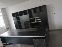 Mobilier Bureau en marbre noir du patron
