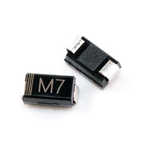 Nhà Máy bán hàng trực tiếp của SMA chip CHỈNH LƯU <span class=keywords><strong>Diode</strong></span> M7, chip <span class=keywords><strong>Diode</strong></span> <span class=keywords><strong>1A</strong></span> 1000V trong kho, có sẵn để tùy biến từ 50V đến 1000V - Product Image 1
