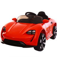 Mobil Mainan Anak Mobil Sport Listrik Anak-anak 2.4G Bluetooth Remote Control Pintu Ganda Peredam Kejut Empat Roda