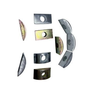 Conectores de Muebles de Acero M8 con Forma de Diente de Luna, Soportes Duraderos para Estantes - Product Image 1