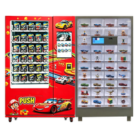 Distributeur automatique de capsules de jouets Thomas avec écran tactile, options de paiement multiples et conformité ADA