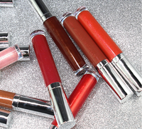 Brillant à lèvres longue durée, résistant à l'eau et à la chaleur, teinte Sexy, Gloss velours mat, Nude, liquide