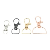 3cm 4cm Plaqué Couleur Métal Alliage de Zinc Mini Sac Porte-clés
