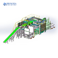 Ligne de palettisation automatique 5-50KG STEP pour aliments, riz, céréales, robot palettiseur automatique, compatible avec le film, robot palettiseur STEP personnalisé