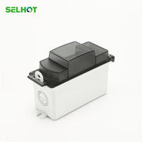Boîte de distribution électrique SELHOT 2 voies IP66, boîte de commande électrique extérieure en plastique, poteau d'éclairage public, boîte de distribution étanche pour surface