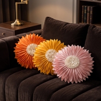Coussin en forme de fleur personnalisé, décoration d'intérieur, coussins décoratifs de luxe pour la décoration de la maison, coussin décoratif en forme de fleur