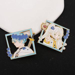 2 Styles Broches et Badges DIY en Métal pour Artisanat, <span class=keywords><strong>Frieren</strong></span> Beyond Journey's End Fern, Bijoux en Alliage, Broche Anime - Product Image 5