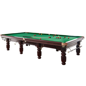 Chuyên Nghiệp 12ft Nga Snooker Billiard Bảng Với Slate Đệm Gỗ Rắn Chân 9ft 8ft 10ft Kích Thước Có Sẵn - Product Image 1