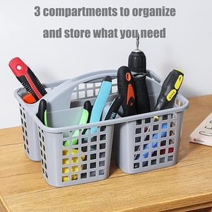 Cleaning Caddy <b>Basket</b> <b>Plastic</b> Storage Shower Caddy Bucket with Handle Tool Storage <b>Basket</b> - Product Image 3