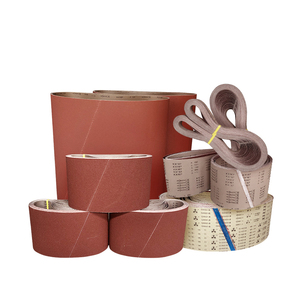 Bande de ponçage en céramique résistante à l'usure, bande de papier de verre de <span class=keywords><strong>couleur</strong></span> rouge, 2 pouces, 60 pouces, 75x533 - Product Image 4