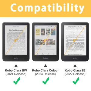 Funda para Kobo Clara: Cubierta Magnética de 6'' para Clara BW 2024 (N365) / Colour 2024 (N367) / 2E 2022 - Función de Activación/Suspensión Automática - Product Image 4